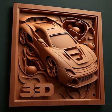 3D модель Игра Gran Turismo 3 A Spec (STL)